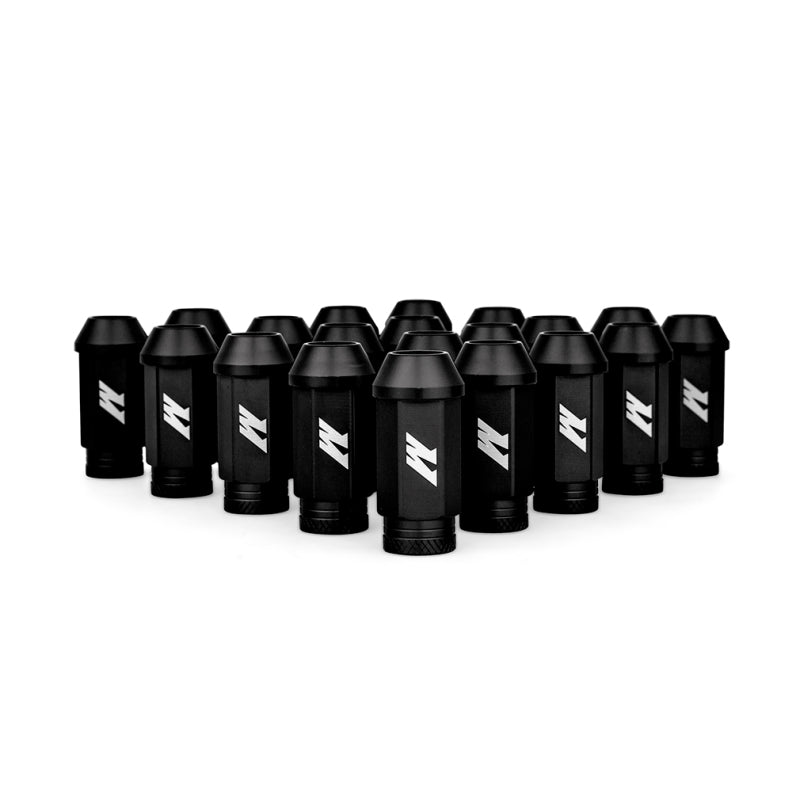 Mishimoto Aluminum Locking Lug Nuts M12x1.5 20pc Set Black - Blais Performance Parts