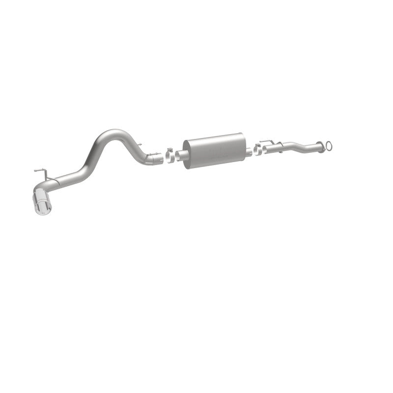 MagnaFlow Cat-Back 2016 Toyota Tacoma 3.5L V6 SS 3in Single Pass Side Exit Rear 4in Tip - Blais Performance Parts