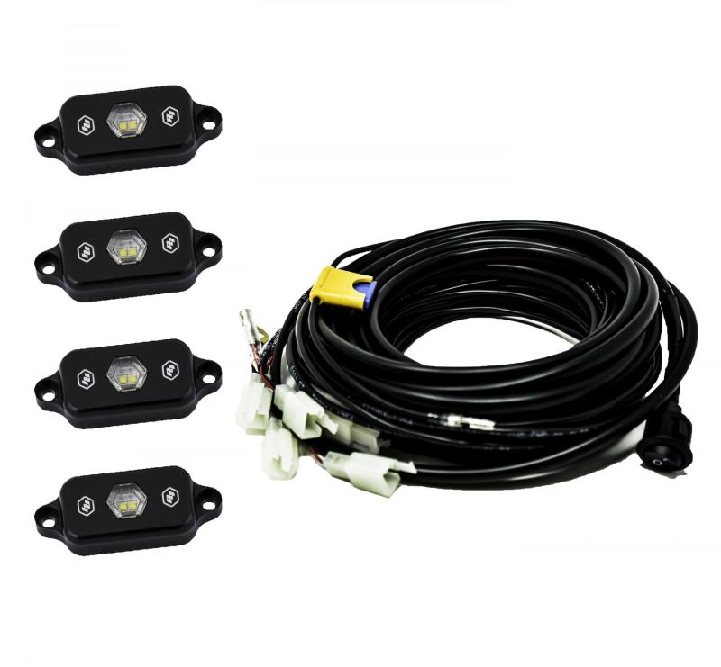 Baja Designs Universal White Rock Light Kit - Blais Performance Parts