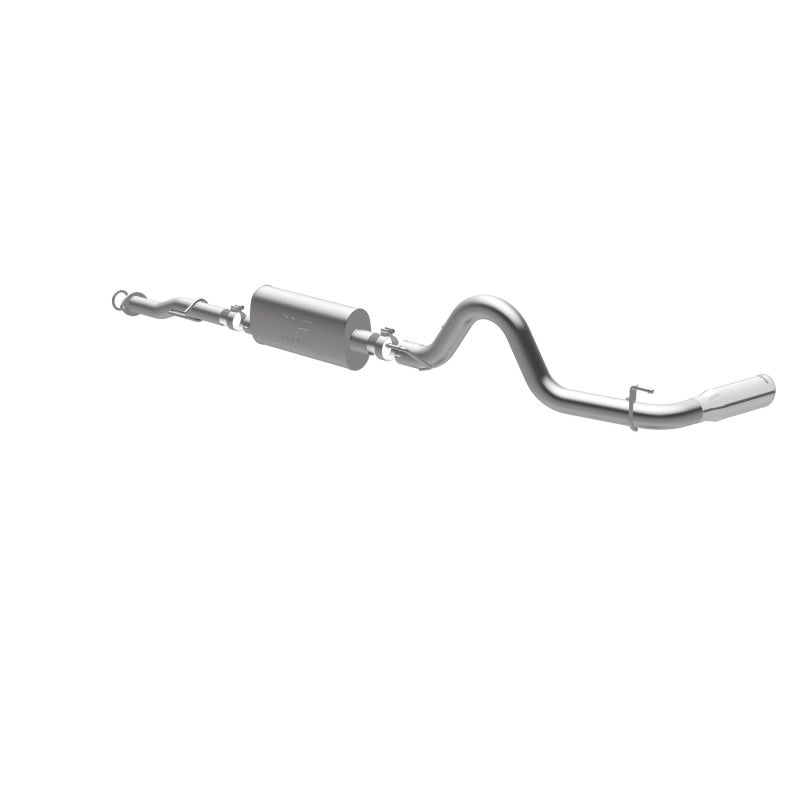 MagnaFlow Cat-Back 2016 Toyota Tacoma 3.5L V6 SS 3in Single Pass Side Exit Rear 4in Tip - Blais Performance Parts