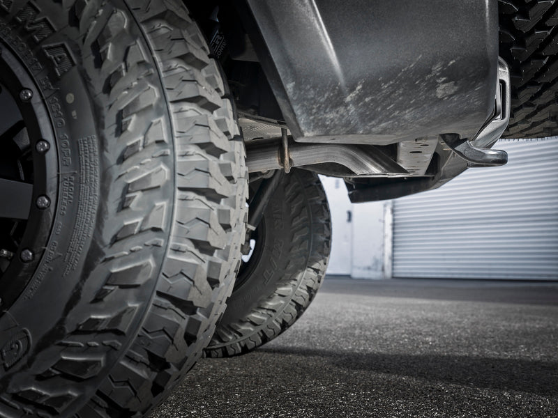 aFe MACH Force-Xp Axle-Back Exhaust System w/NoTip 18-20 Jeep Wrangler L4-2.0T / V6-3.6L - Blais Performance Parts
