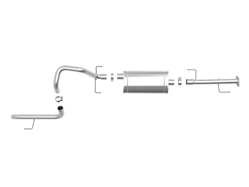 aFe MACH Force-XP 2.5in 409 SS Cat-Back Hi-Tuck Exhaust - 10-19 Toyota 4Runner V6-4.0L - Blais Performance Parts