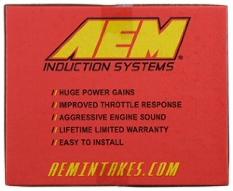 AEM 97-01 Honda Prelude Base & Type SH Red Short Ram Intake - Blais Performance Parts