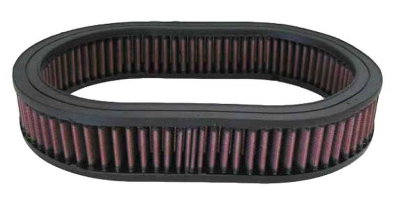 K&N Custom Air Filter - Oval - 11.5in O/S L x 8.125in O/S W x 2in H - Blais Performance Parts