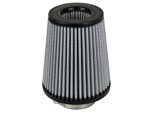 aFe MagnumFLOW Pro DRY S Universal Air Filter 3in F / 6in B / 4.5in T (Inv) / 7in H - Blais Performance Parts