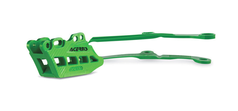 Acerbis 09-16 Kawasaki KX250F/ KX450F Chain Guide/Slider Kit 2.0 - Green - Blais Performance Parts