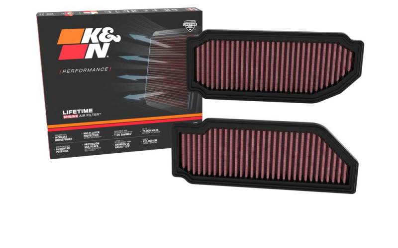 K&N 22-23 Mercedes Benz SL55 AMG V8 4.0L Replacement Air Filters (2 Per Box) - Blais Performance Parts