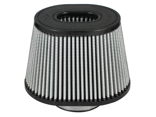 aFe MagnumFLOW Pro Dry S Air Filters 4F x (9x6-1/2)B x (6-3/4x5-1/2)T (INV) x 6-1/8 H in - Blais Performance Parts