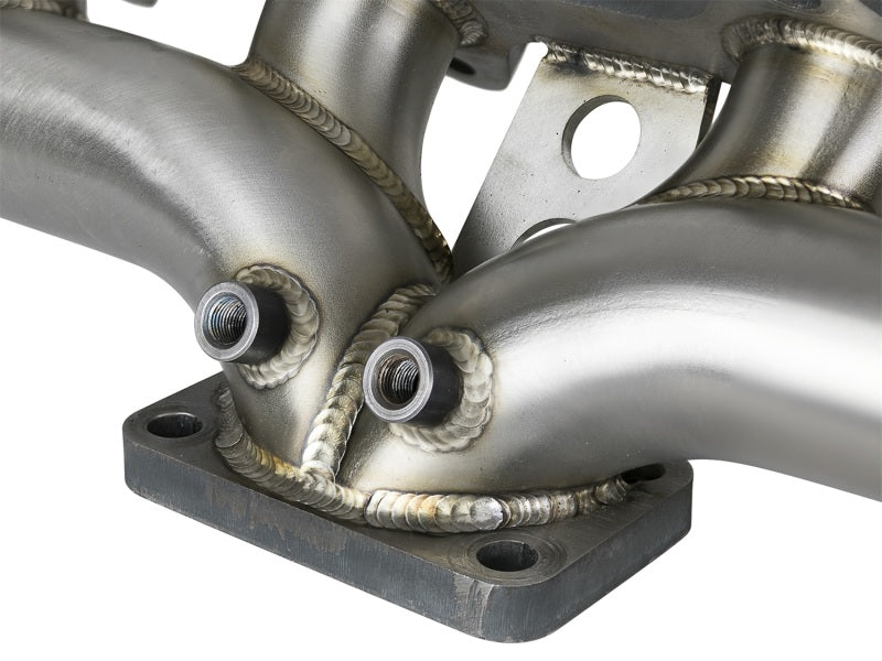 aFe Twisted Steel Header Turbo Manifold (T3) 98.5-02 Dodge Diesel Trucks L6 5.9L (td) - Blais Performance Parts