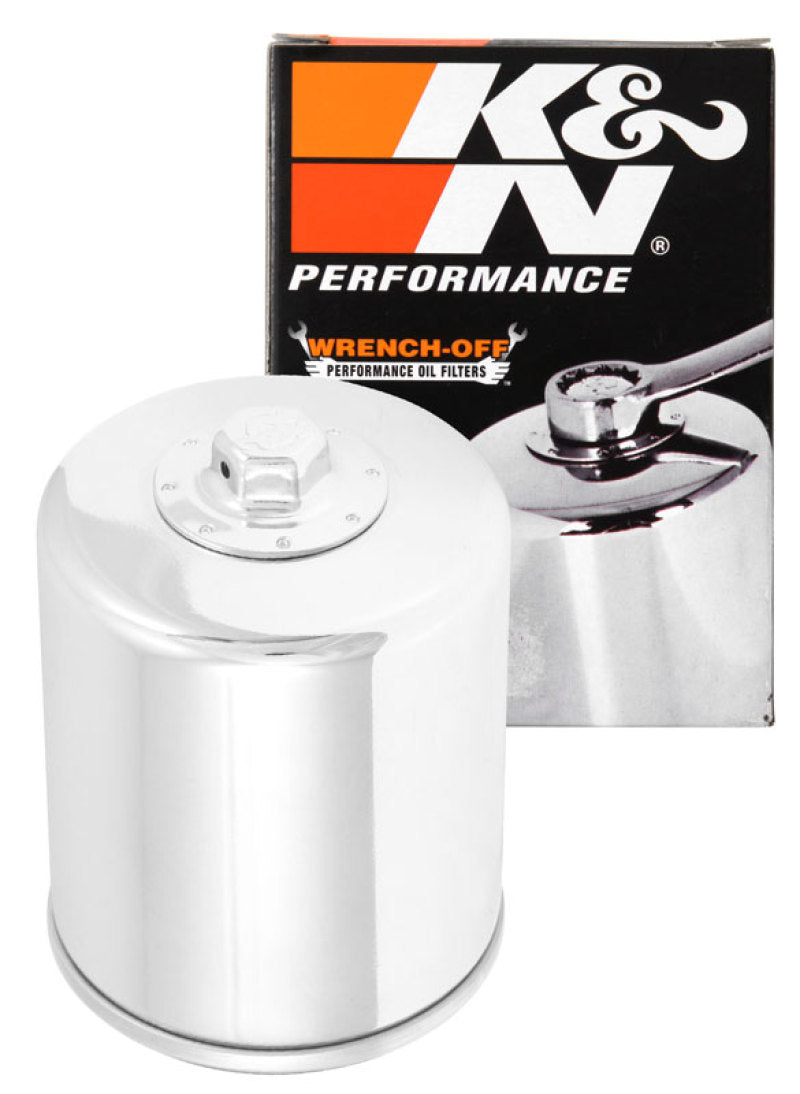 K&N Oil Filter 02-10 Harley Davidson VRSC 3in OD x 3.844in Height - Blais Performance Parts