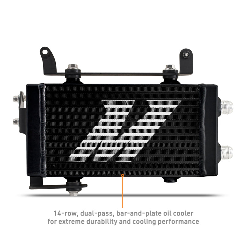 Mishimoto 2023+ Toyota GR Corolla Oil Cooler Kit - Thermostatic - Black - Blais Performance Parts