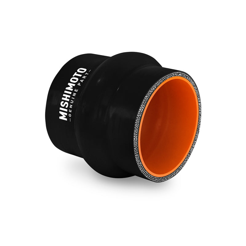 Mishimoto 4in. Hump Hose Silicone Coupler - Black - Blais Performance Parts