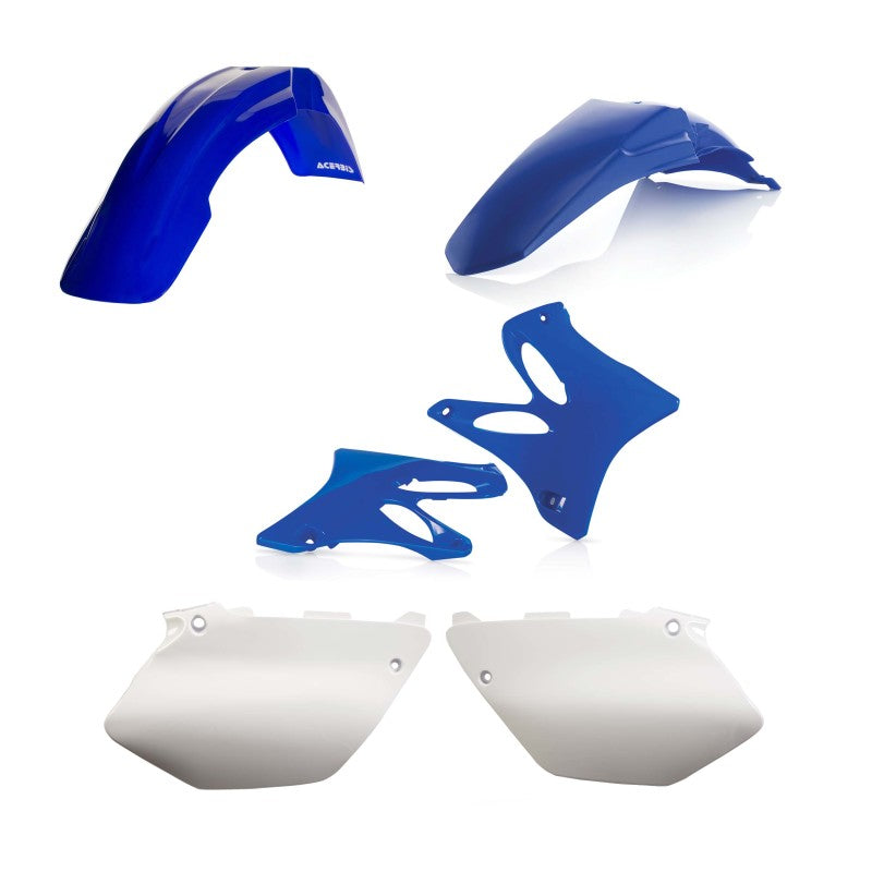 Acerbis 02-05 Yamaha YZ125/250 Plastic Kit - Blue/White Original 05 - Blais Performance Parts