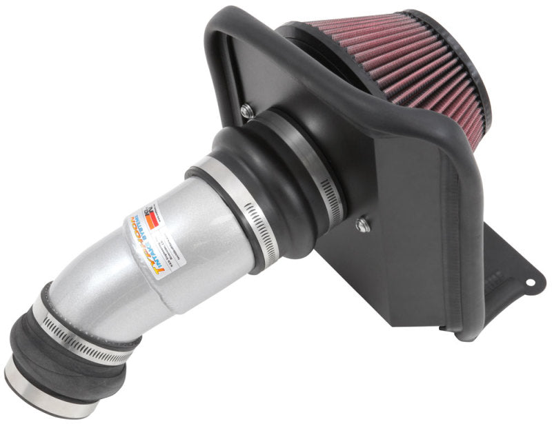 K&N 14-16 Kia Soul L4 2.0L Typhoon Cold Air Intake Aluminum Silver - Blais Performance Parts