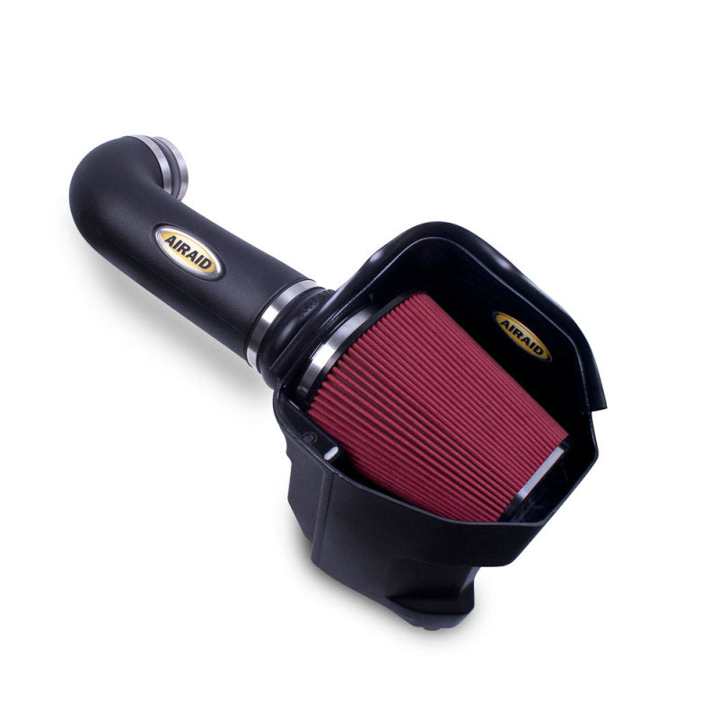 Airaid 11-14 Dodge Charger/Challenger MXP Intake System w/ Tube (Oiled / Red Media) - Blais Performance Parts