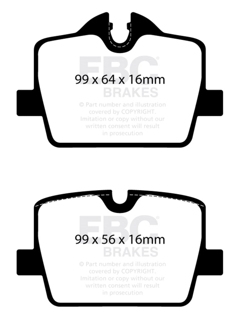 EBC 2019+ BMW Z4 G29 2.0T Bluestuff Rear Brake Pads - Blais Performance Parts