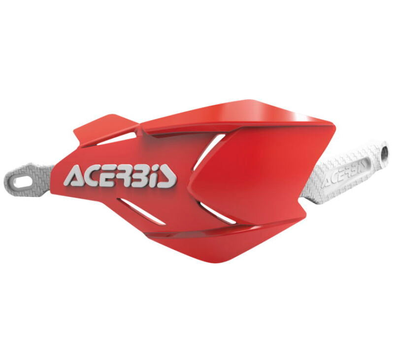 Acerbis X-Factor Handguard - Red/White - Blais Performance Parts