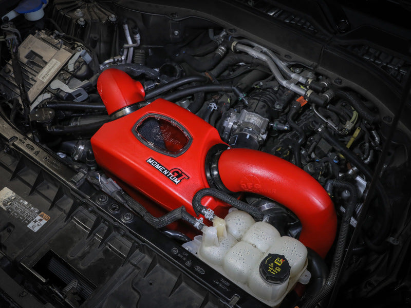 aFe Momentum GT Red Pro Dry S Cold Air Intake System 20-23 Ford Explorer ST V6-3.0L TT - Blais Performance Parts