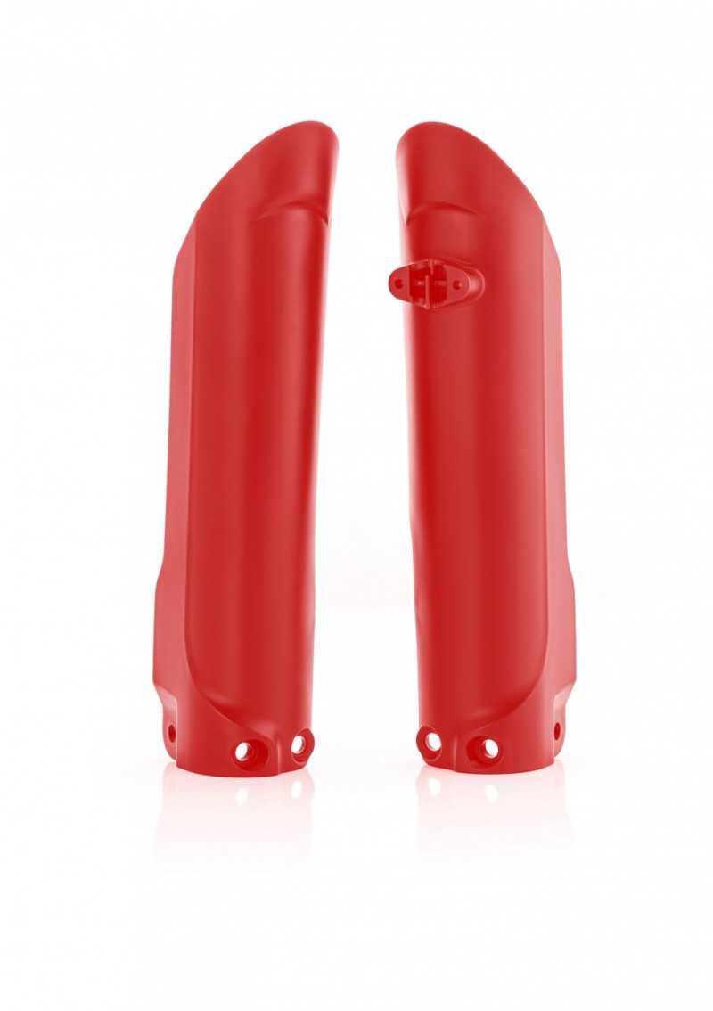 Acerbis 18-24 Husqvarna TC85/ KTM SX85/ 21-24 GasGas MC85 Lower Fork Cover Set - Red - Blais Performance Parts