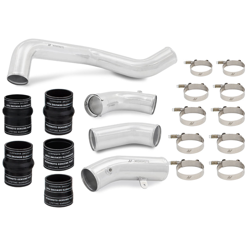 Mishimoto 17-19 GM 6.6L L5P Intercooler Pipe and Boot Kit Polished - Blais Performance Parts