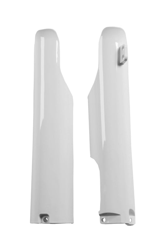 Acerbis 05-07 Yamaha YZ/YZF Lower Fork Cover Set - White - Blais Performance Parts