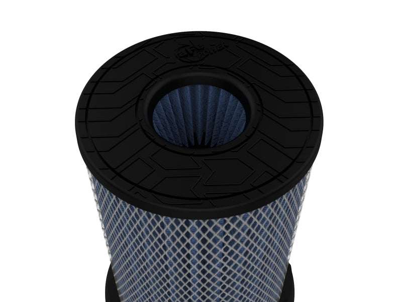 aFe MagnumFLOW Air Filter - Pro 5R 2.5 Inlet x 4.5in B x 4.5in T x 7in H (Inv) - Blais Performance Parts