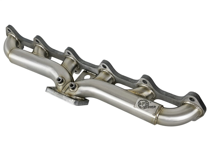 aFe Twisted Steel Header Turbo Manifold (T3) 98.5-02 Dodge Diesel Trucks L6 5.9L (td) - Blais Performance Parts