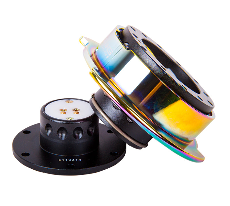 NRG Quick Release Gen 2.5 - Black Body / Neochrome Ring - Blais Performance Parts