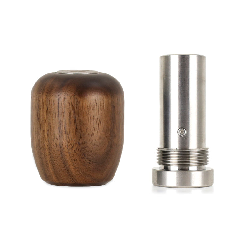 Mishimoto Short Steel Core Wood Shift Knob - Walnut - Blais Performance Parts