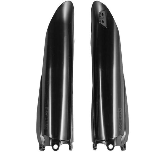 Acerbis 08-14 Yamaha YZ// YZF Lower Fork Cover Set - Black - Blais Performance Parts