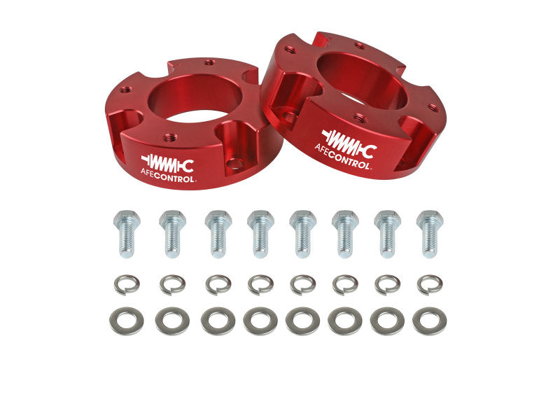 aFe CONTROL 2.0 IN Leveling Kit 07-21 Toyota Tundra - Red - Blais Performance Parts