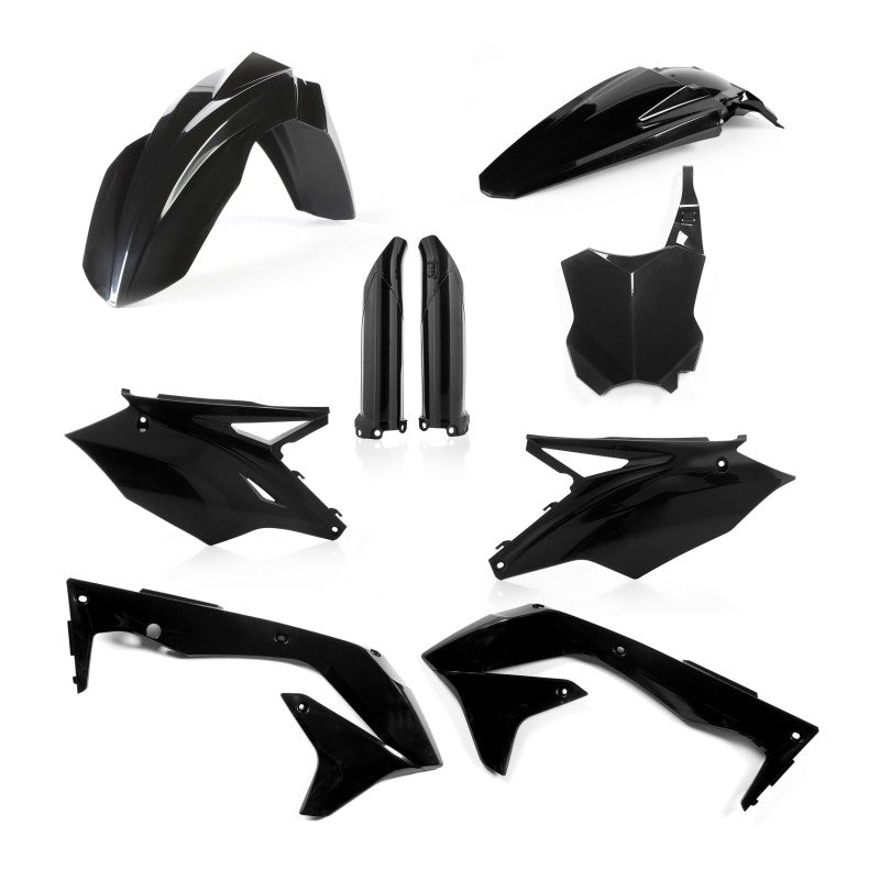 Acerbis 16-17 Kawasaki KX450F Full Plastic Kit - Black - Blais Performance Parts