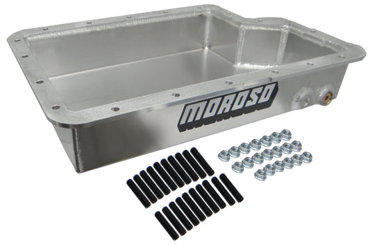 Moroso Ford E40D/4R100 Transmission Pan - 3.642in - Blais Performance Parts