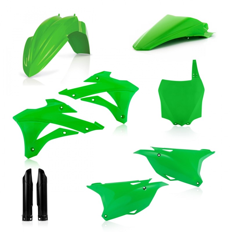 Acerbis 14-21 Kawasaki KX85/100 Full Plastic Kit - Original 21 - Blais Performance Parts