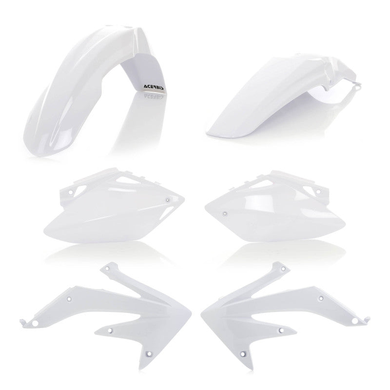 Acerbis 07-08 Honda CRF450R Plastic Kit - White - Blais Performance Parts