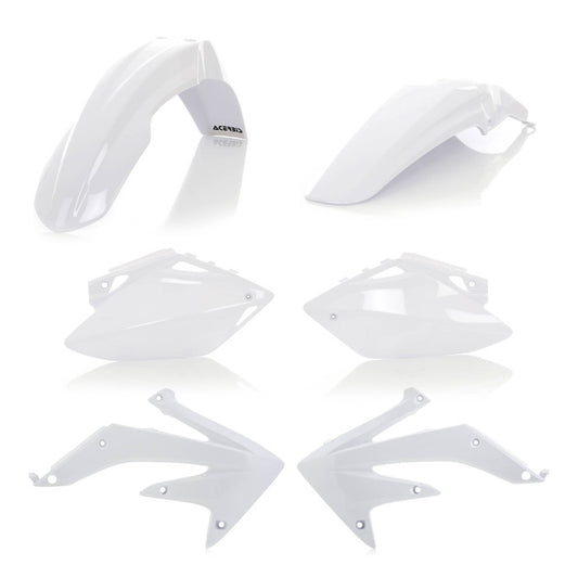 Acerbis 07-08 Honda CRF450R Plastic Kit - White - Blais Performance Parts