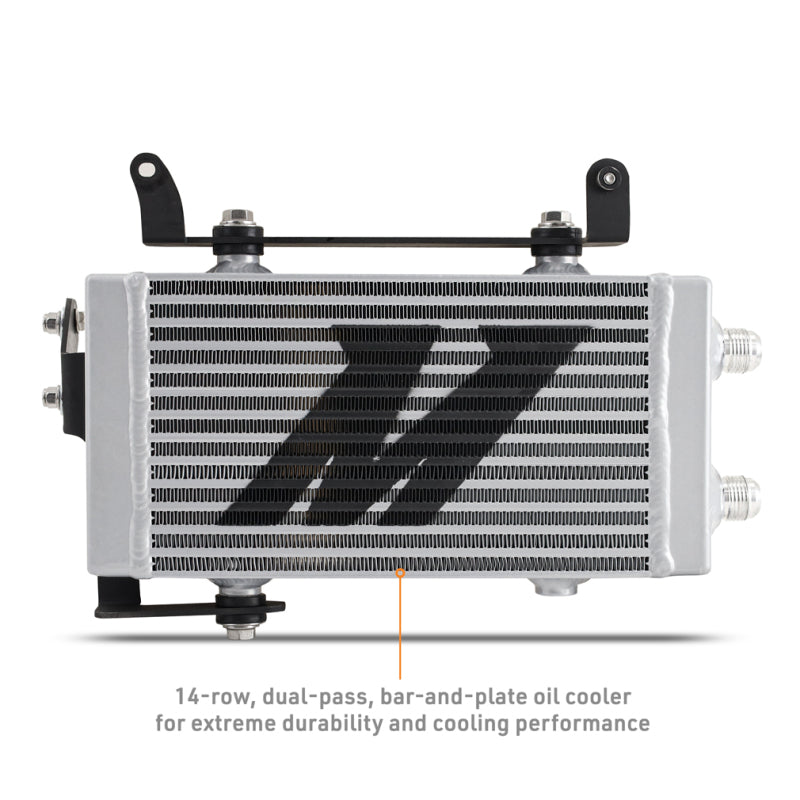 Mishimoto 2023+ Toyota GR Corolla Oil Cooler Kit - Thermostatic - Silver - Blais Performance Parts