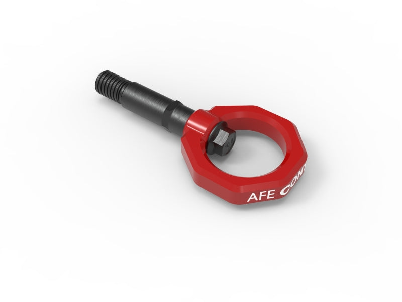 aFe Control Rear Tow Hook Red 20-21 Toyota GR Supra (A90) - Blais Performance Parts