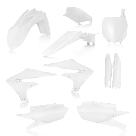 Acerbis 19-23 Yamaha YZ250F/YZ450FX/ 21-23 YZ250FX/ 18-22 YZ450F Full Plastic Kit - White - Blais Performance Parts