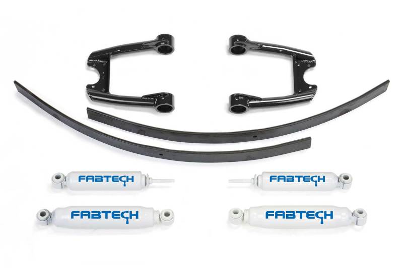 Fabtech 84-95 Toyota P/U 2WD 3.5in Perf Sys w/Perf Shks - Blais Performance Parts