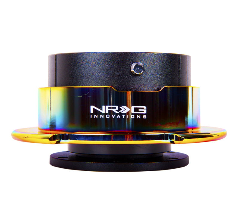 NRG Quick Release Gen 2.5 - Black Body / Neochrome Ring - Blais Performance Parts