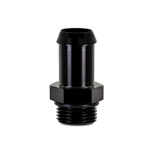 Mishimoto -10 ORB to 3/4in Hose Barb Aluminum Fitting - Black - Blais Performance Parts