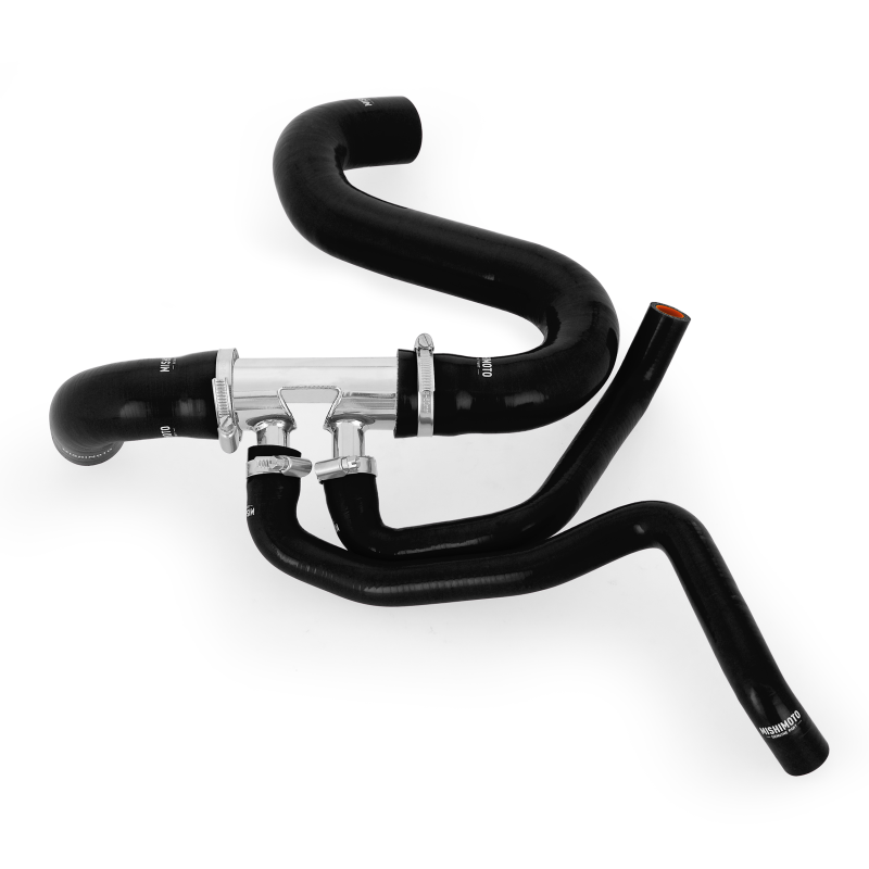 Mishimoto 2015+ Ford Mustang GT Silicone Lower Radiator Hose - Black - Blais Performance Parts