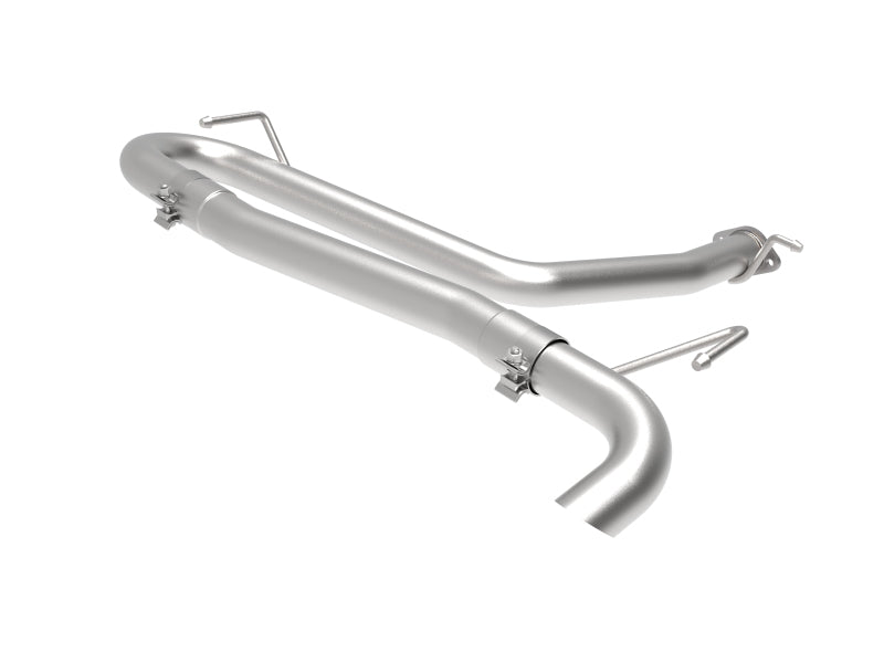 aFe Takeda 2-1/2in 304 SS Axle-Back Exhaust (No Muffler) 18-21 Hyundai Kona L4 1.6L (t) - Blais Performance Parts