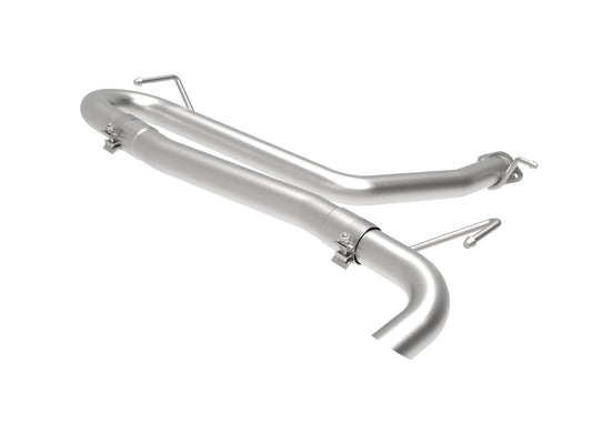 aFe Takeda 2-1/2in 304 SS Axle-Back Exhaust (No Muffler) 18-21 Hyundai Kona L4 1.6L (t) - Blais Performance Parts