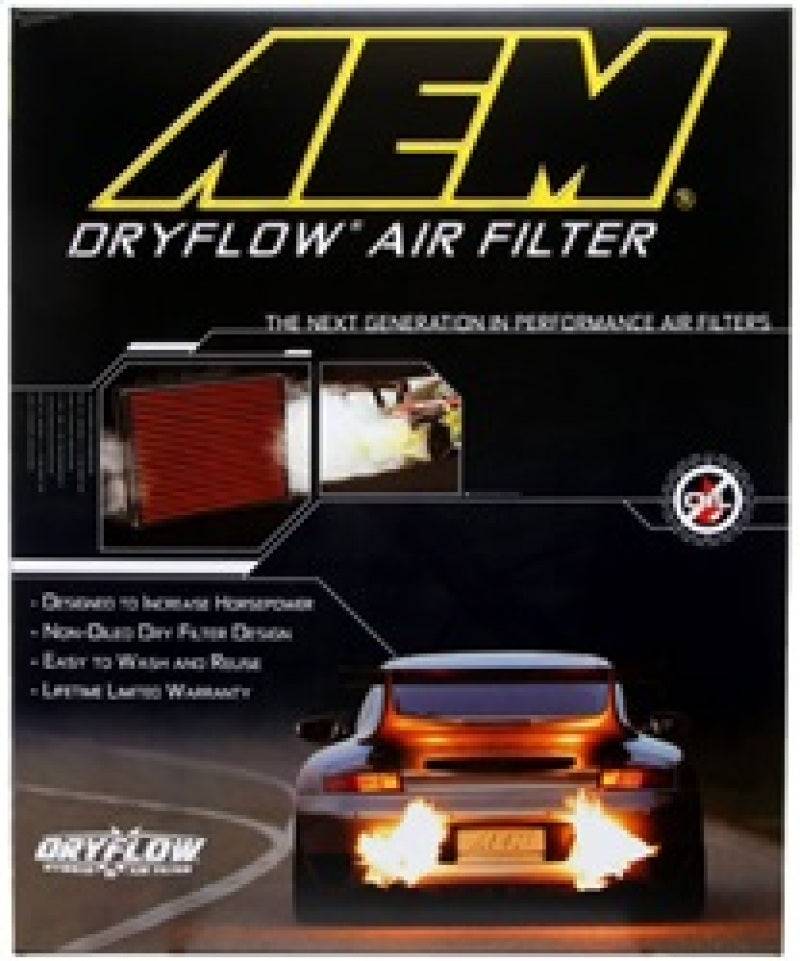 AEM 02-07 Dodge Ram 3.7L (V6)/4.7L-5.9L (V8) Dryflow Panel Air Filter - Blais Performance Parts