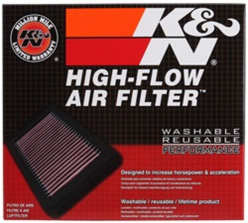 K&N Replacement Air Filter - 10.625in O/S L x 7.625in O/S W x .688in H for Arctic Cat - Blais Performance Parts