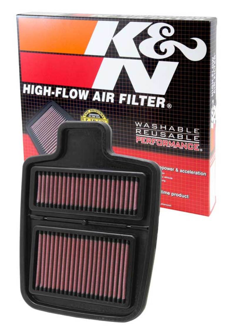 K&N Replacement Air Filter - 10.625in O/S L x 7.625in O/S W x .688in H for Arctic Cat - Blais Performance Parts