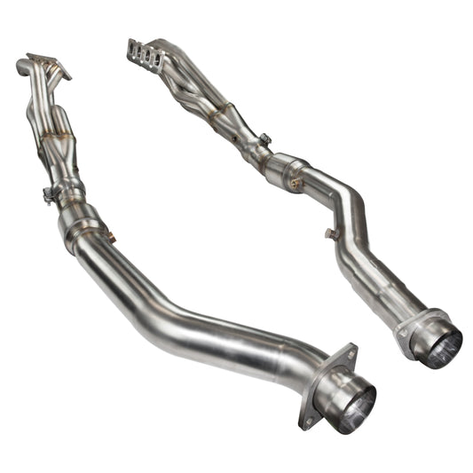 Kooks 2012+ WK2 Jeep/ Durango 6.4L 1-7/8in x 3in SS Long Tube Headers - Cat SS Conn Pipe