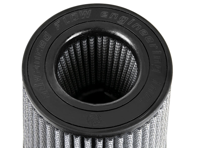 aFe MagnumFLOW Pro DRY S Universal Air Filter 3in F / 6in B / 4.5in T (Inv) / 7in H - Blais Performance Parts